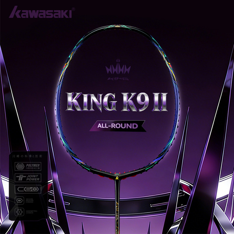 Badminton Victor - Kawasaki KING K9 4U Badminton Racket