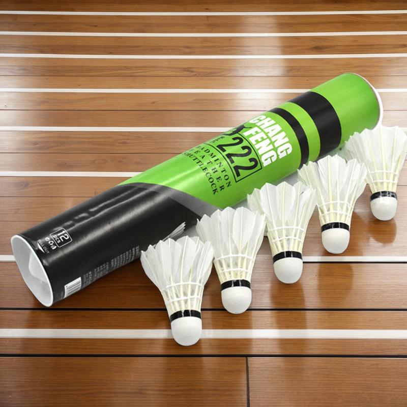 Badminton Victor - 12PC Durable Badminton Shuttlecock Duck Feather
