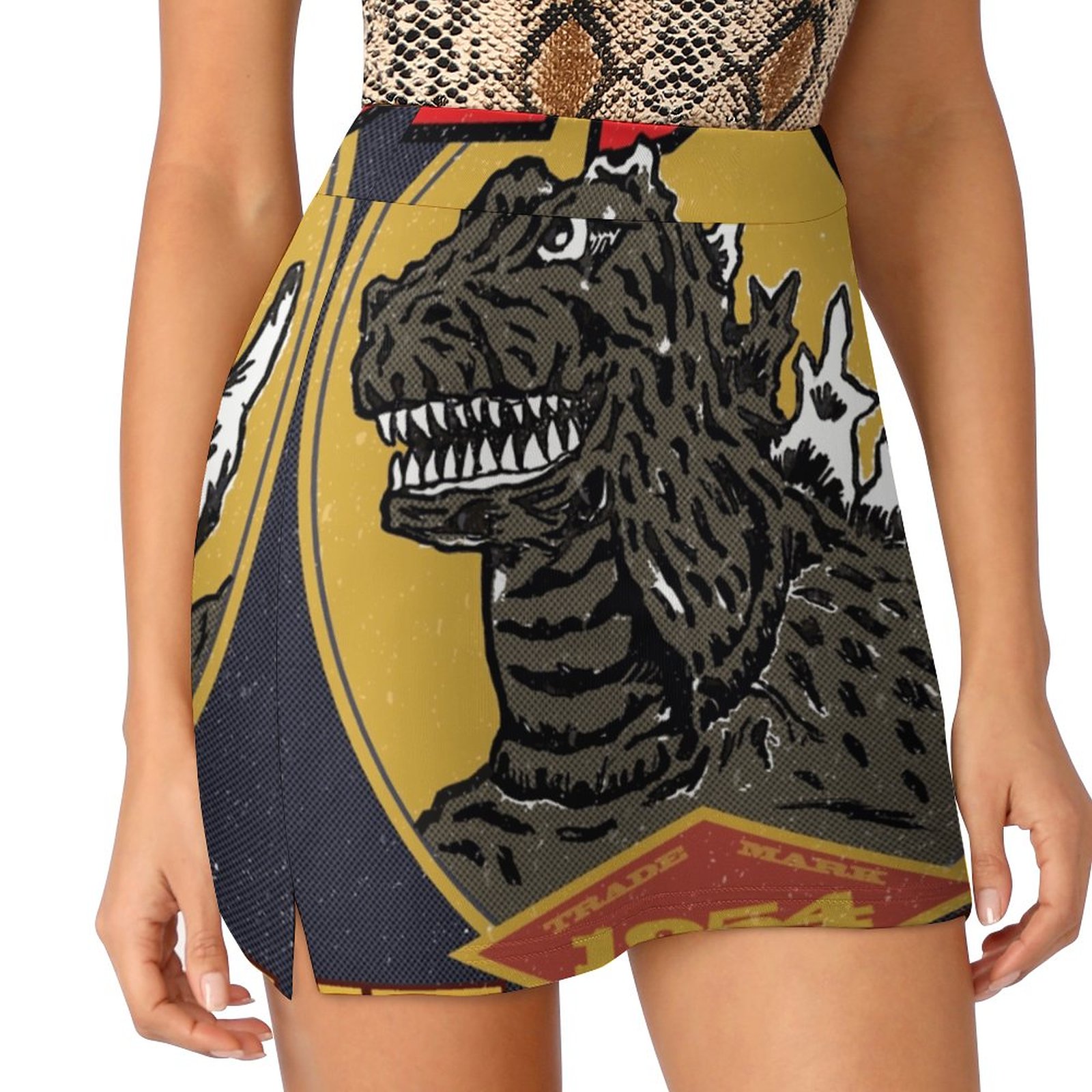 Badminton Anime - King Of Monsters Women's skirt With