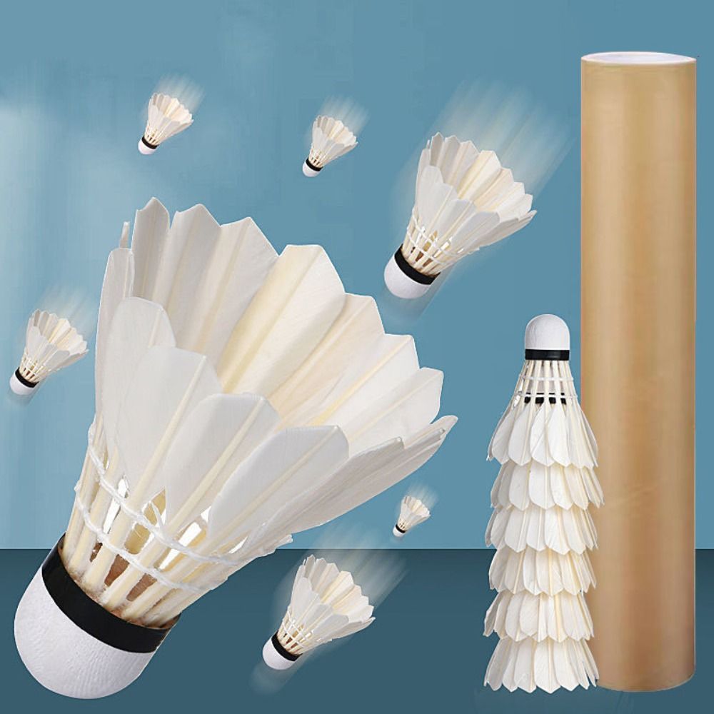 Badminton Victor - 3/6/12Pcs New White Badminton Shuttlecock Durable