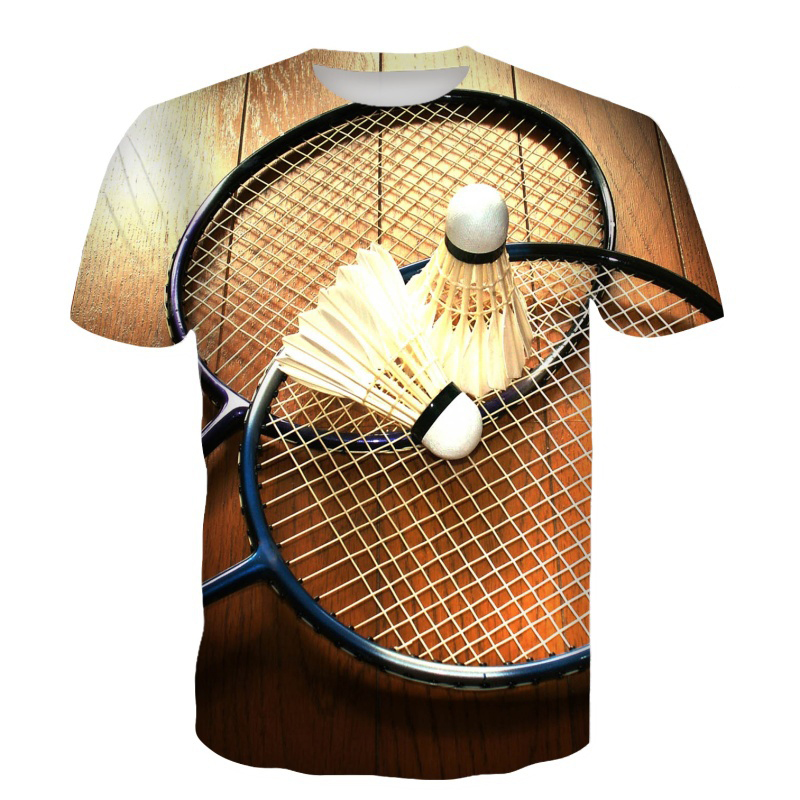 Badminton T-Shirts Shuttlecock - Badminton Emoji ulasan dan harga