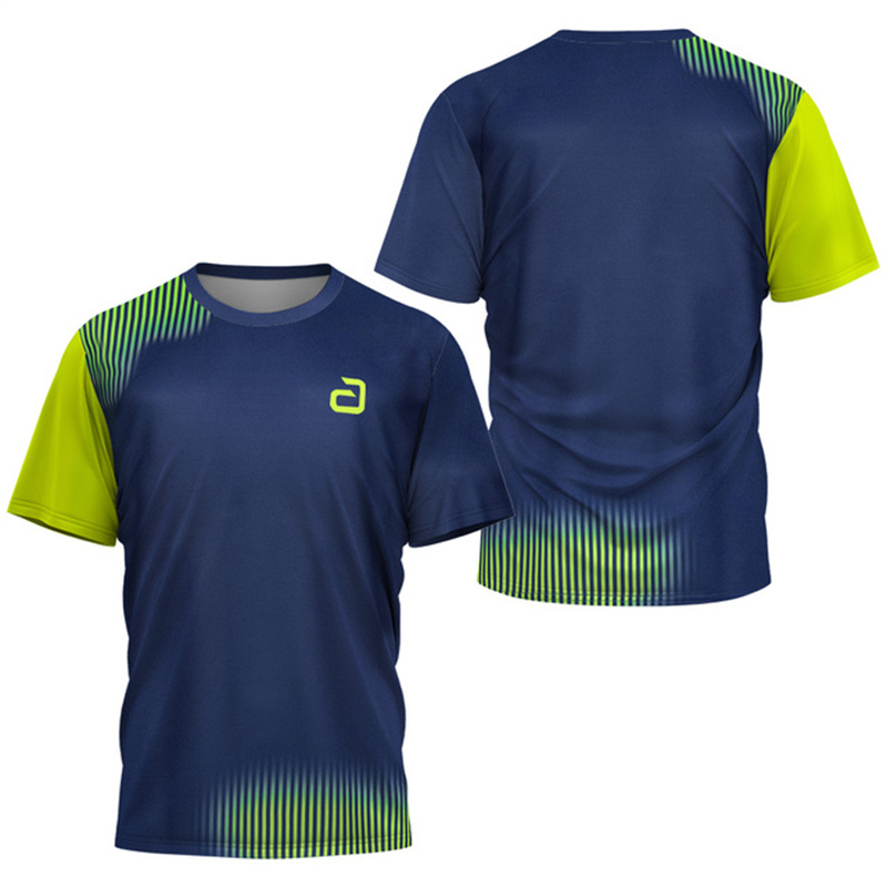 Men Table Tennis T-Shirt Under - Badminton Emoji ulasan dan harga
