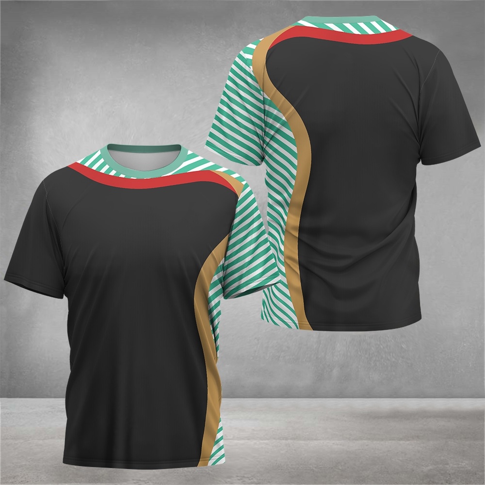 Gym Tennis Sports Men's T Shir - Badminton Emoji ulasan dan harga
