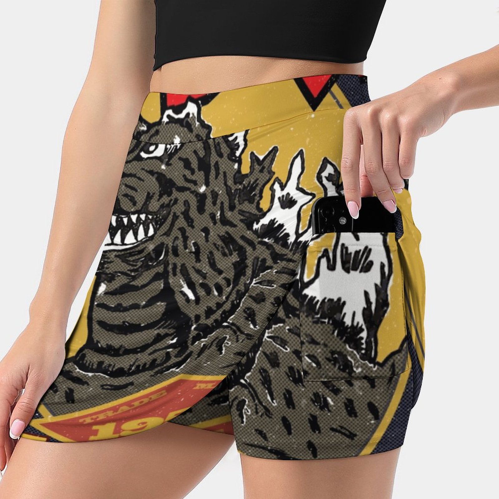 King Of Monsters Women's skirt - Badminton Anime ulasan dan harga