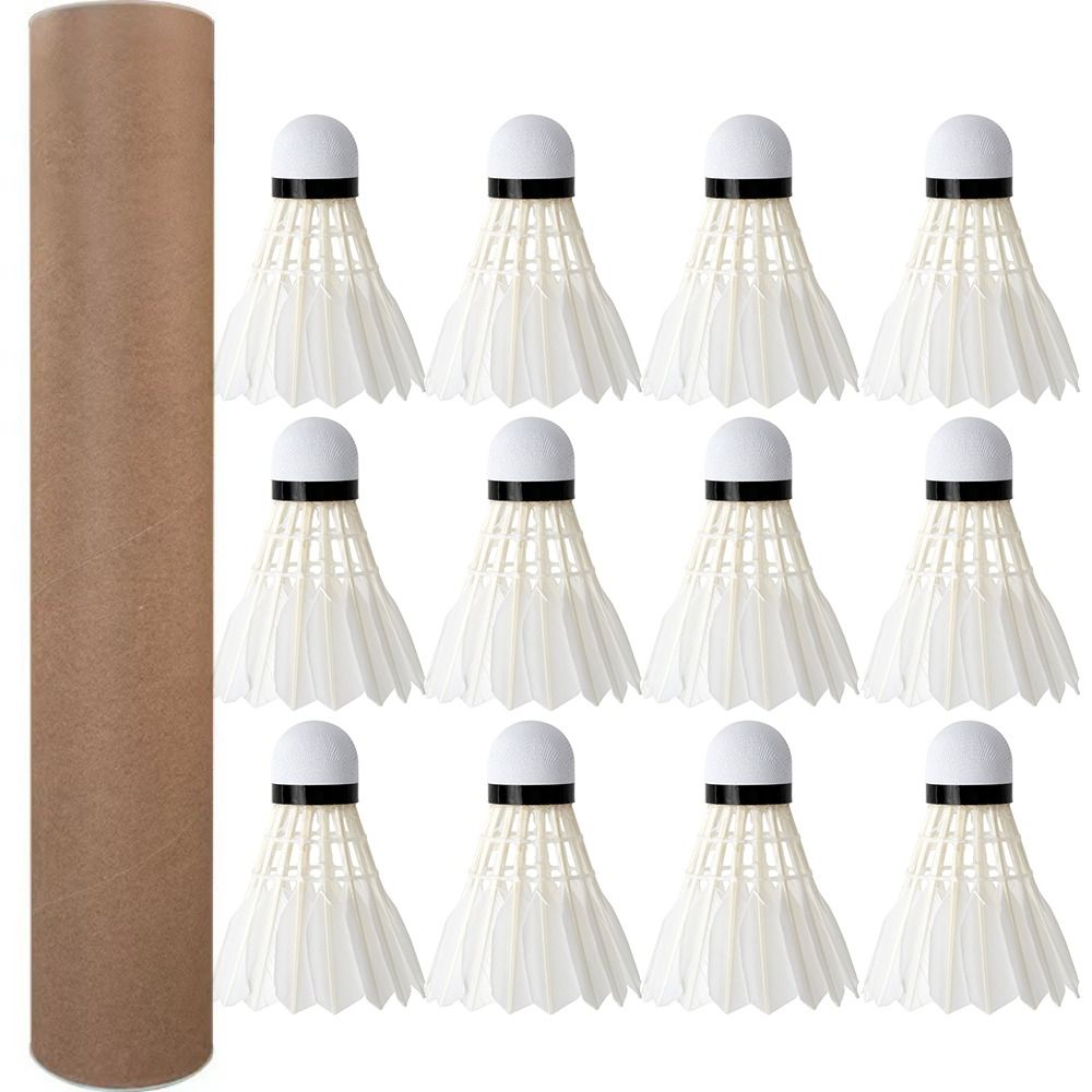 3/6/12Pcs New White Badminton  - Badminton Victor ulasan dan harga