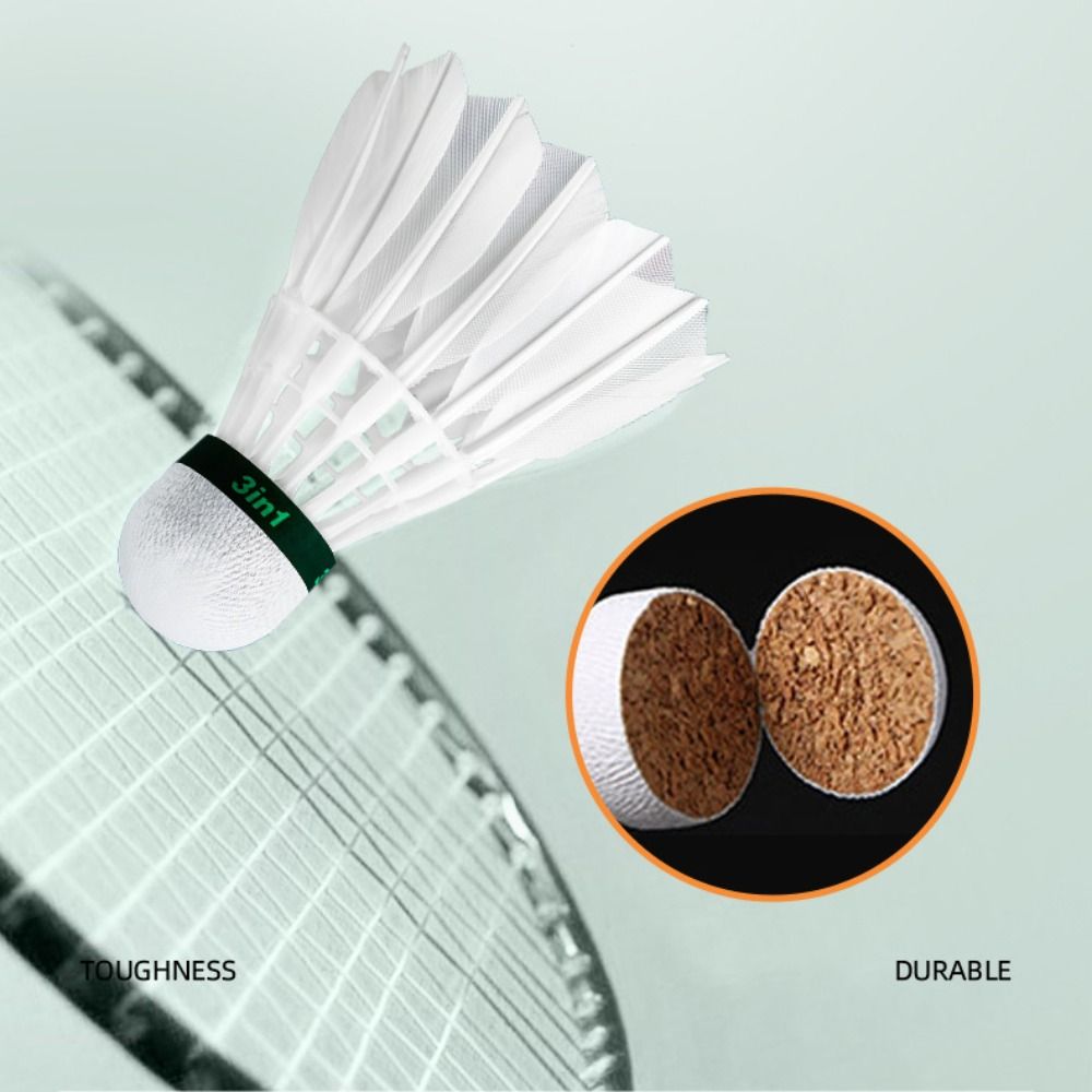 3/6/12Pcs New White Badminton  - Badminton Victor ulasan dan harga