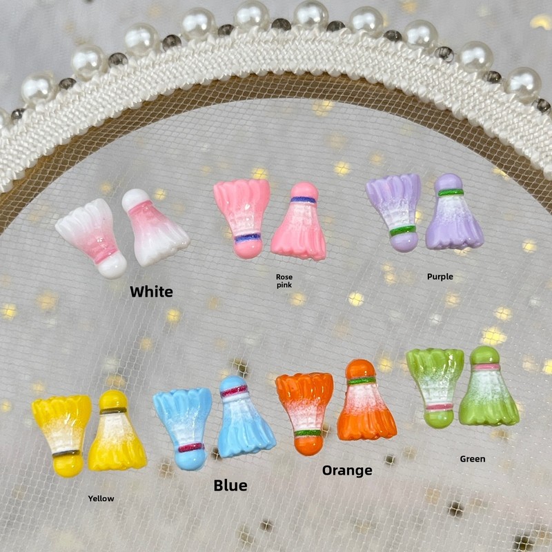 20pcs 3D Mini Cartoon Simulate - Badminton Minion ulasan dan harga