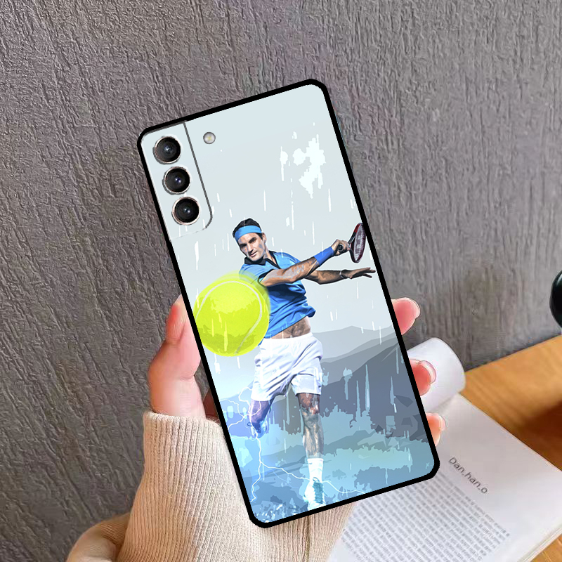 Tennis Roger Federer RF Phone  - Badminton Anime ulasan dan harga