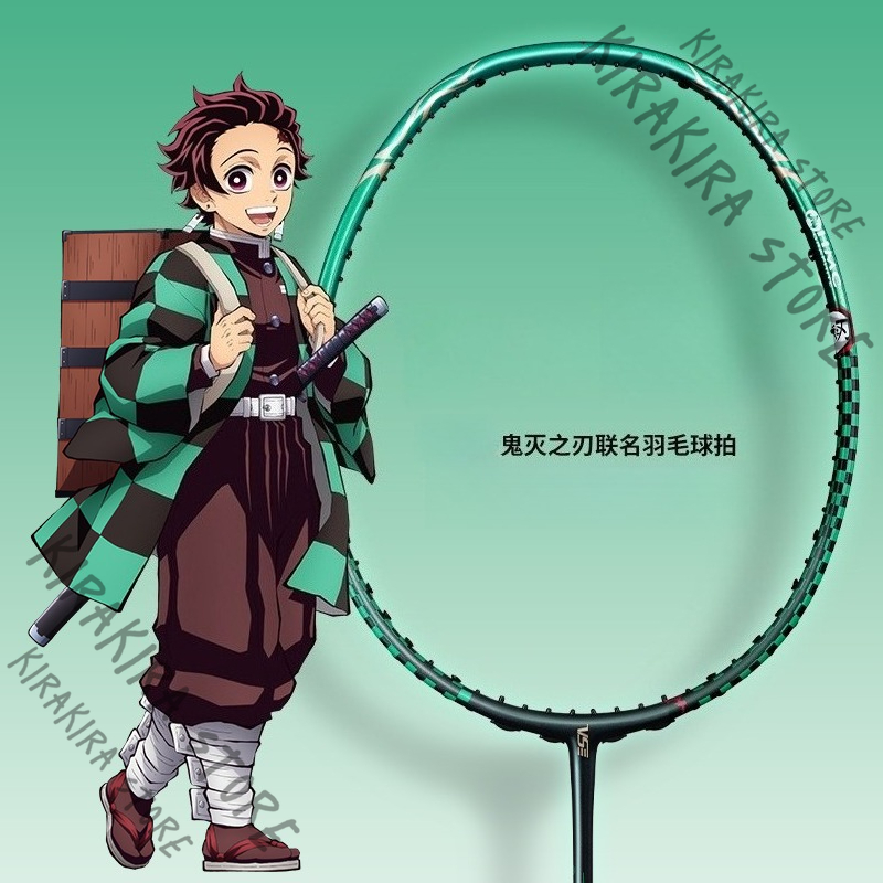 Demon Slayer Kamado Tanjirou   - Badminton Anime ulasan dan harga