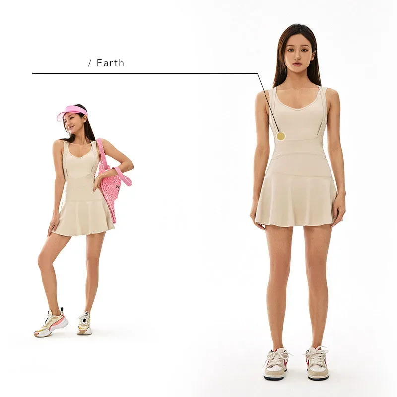 Tennis Dress Female Sleeveless - Badminton Anime ulasan dan harga