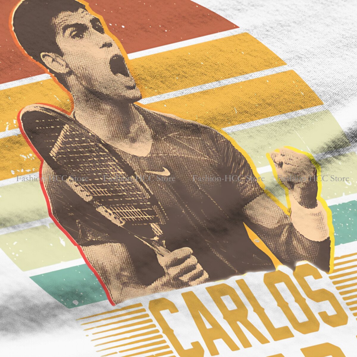 Carlos Alcaraz Retro Vintage R - Badminton Anime ulasan dan harga